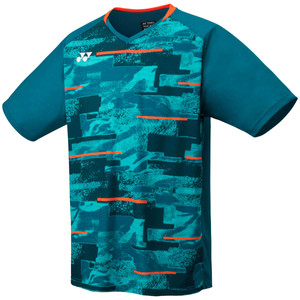 Yonex Men's Crew Neck Shirt 0034 Blue Green
