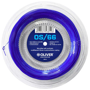 Badmintonsaite Oliver OS/66 Blue - Spule 200 m