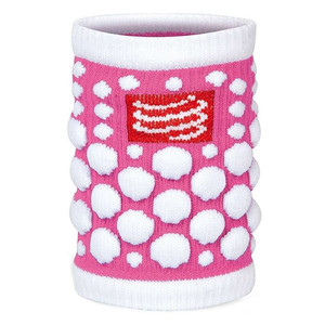 Frotka Compressport 3D Dots Sweatband 2Pack Fluo Pink