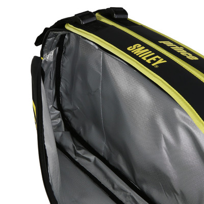 Prince Tour 2 Comp Prince x Smiley Racket Bag Black