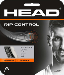Tennissaite Head RIP Control 1,25 mm Black