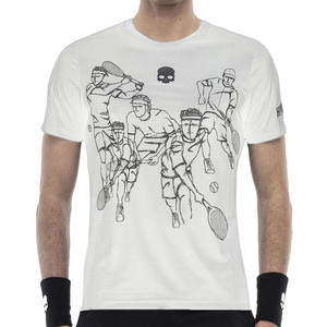 Hydrogen Sketch Tech T-shirt White