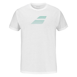 Koszulka Babolat Exercise Big Flag Tee White
