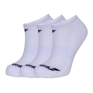 Babolat Invisible Socks 3 Pairs Pack White