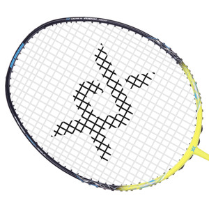Badmintonschläger Maxx Crystalyst X2 (Strung) Yellow