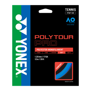 Naciąg tenis Yonex Poly Tour PRO 120 Niebieski