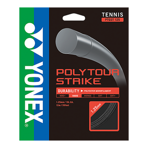 Naciąg tenis Yonex Poly Tour STRIKE 125 Czarny