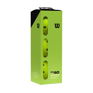 Pickleballs Wilson Max 40 Outdoor 3Pack