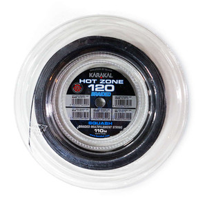 Naciąg squash Karakal Hot Zone Braided 120 Black (110 m)