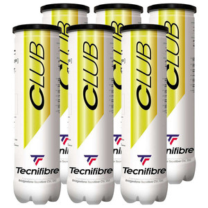 Piłki Tecnifibre CLUB 6x4szt.