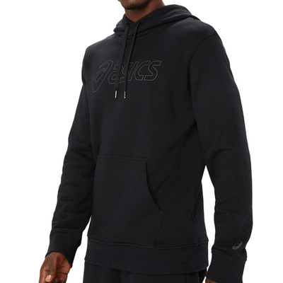 Asics Logo OTH Hoodie Black / Grey