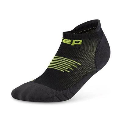 Skarpety CEP Core Run No Show Socks 5.0 Black / Lime