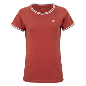 Koszulka Tecnifibre Women's Team Stretch Tee Terracotta
