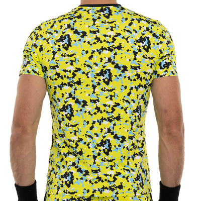 Hydrogen Camo Pixel Tech T-Shirt Yellow