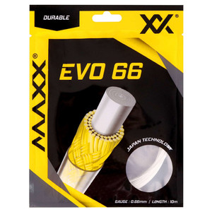 Badmintonsaite Maxx Evo 66 White