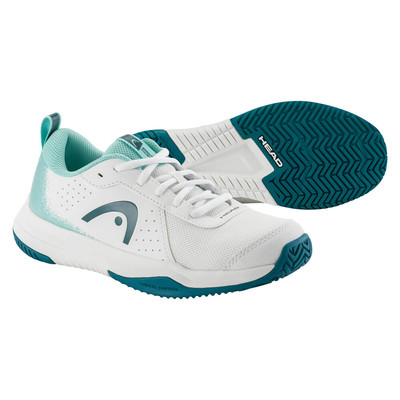 Buty HEAD Sprint Court 4.0 Junior White / Turquoise