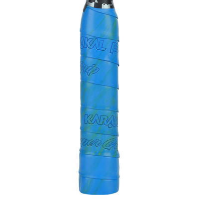 Owijka Karakal PU Super Grip Multikolor Blue / Yellow 1szt.