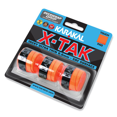 Karakal X-TAK Overwrap Grip 3pcs.