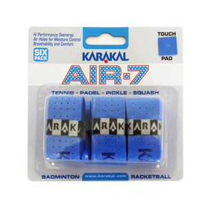 Karakal AIR 7 Overgrip x6 Blue