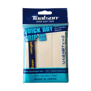 Toalson Quick Dry Grip 3Pack White