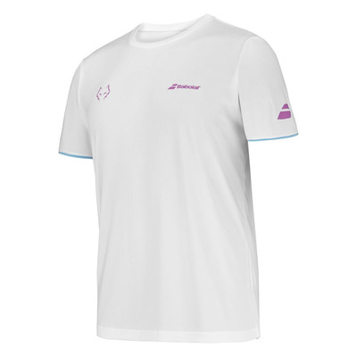 Koszulka Babolat Crew Neck Tee LEBRON White