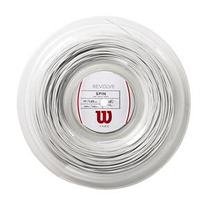 Tennis string Wilson Revolve 17 1.25 White (200m)