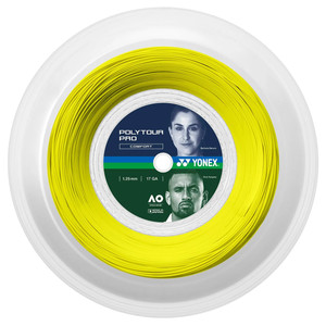 Tennis string Yonex Poly Tour PRO 125 Yellow - Reel 200 m