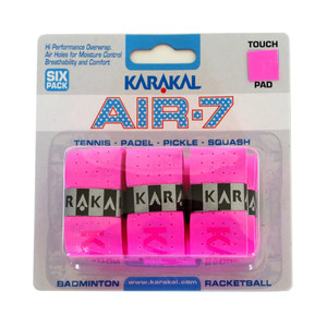 Karakal AIR 7 Overgrip x6 Pink