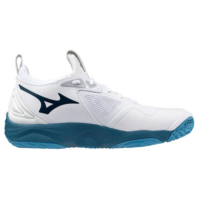 Buty Mizuno Wave Momentum 3 White / Sailor Blue / Silver