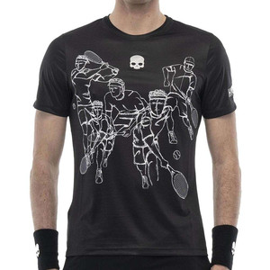 Koszulka Hydrogen Sketch Tech T-shirt Black