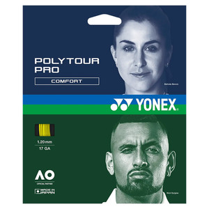 Naciąg tenis Yonex Poly Tour Pro 120 Yellow