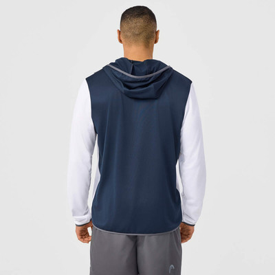 HEAD Club 25 Tech Hoodie Navy / White