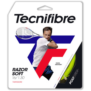 Naciąg tenis Tecnifibre Razor Soft Lime 1,30 mm