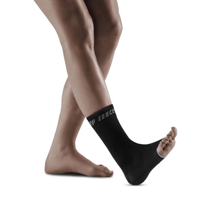 Ochraniacze CEP Mid Support Compression Ankle Sleeve Black