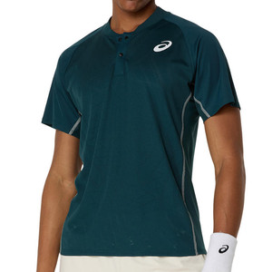 ASICS Match Actibreeze Polo Shirt Saxon Green