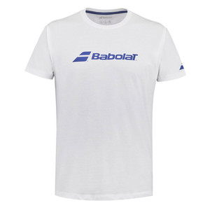 Koszulka Babolat Exercise Cotton Tee Boy White