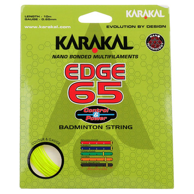 Karakal Edge 65 Badminton String Lime