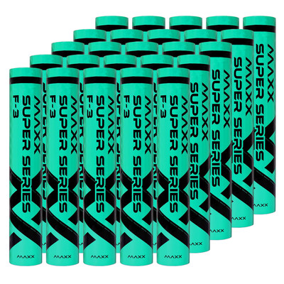 Feather Shuttlecocks Maxx Super Series F-3 Mint - 25Pack