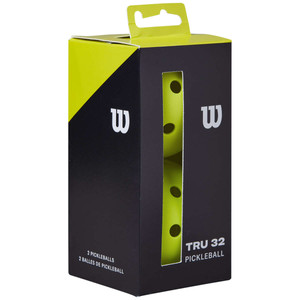 Pickleballs Wilson TRU 32 Ball 2Pack Yellow