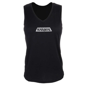 Koszulka Karakal Pro Tour Ladies Vest Black / Graphite