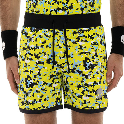 Spodenki Hydrogen Camo Pixel Tech Shorts Yellow