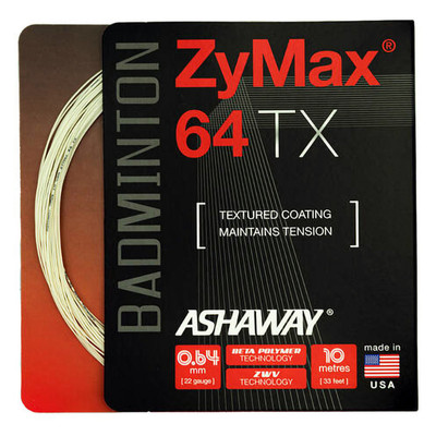 Naciąg badminton Ashaway ZyMax 64 TX White