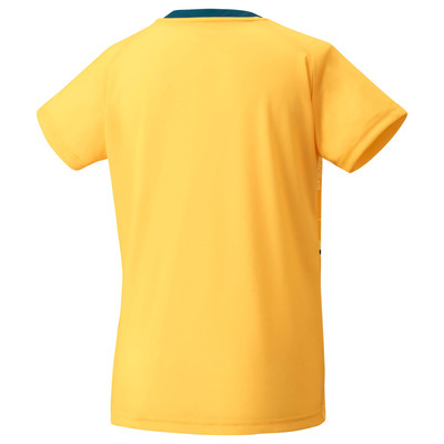 Koszulka Yonex Women's Crew Neck Shirt 0034 Soft Yellow
