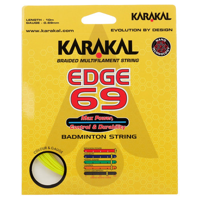 Karakal Edge 69 Badminton String Lime