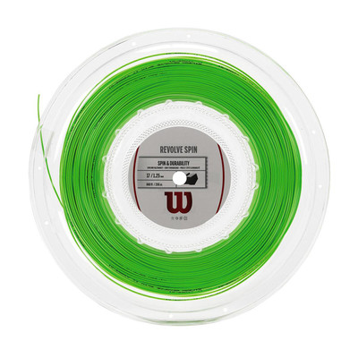 Naciąg tenis Wilson Revolve Spin 17 1.25 Green (200m)