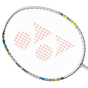 Badminton racquet Yonex Nanoflare 700 Play Silver / Sky Blue