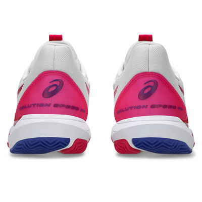 Asics Solution Speed FF 3 CLAY Women's White / Bright Rose