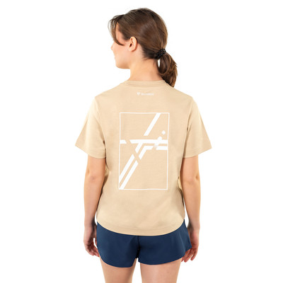 Koszulka Tecnifibre Graphic Women's Tee T-shirt Sand