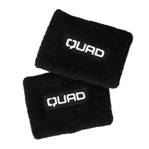Frotka na rękę Quad Wristband Black 2Pack