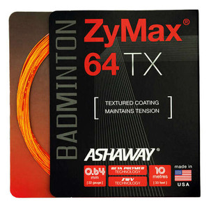 Naciąg badminton Ashaway ZyMax 64 TX Orange Set 10m
